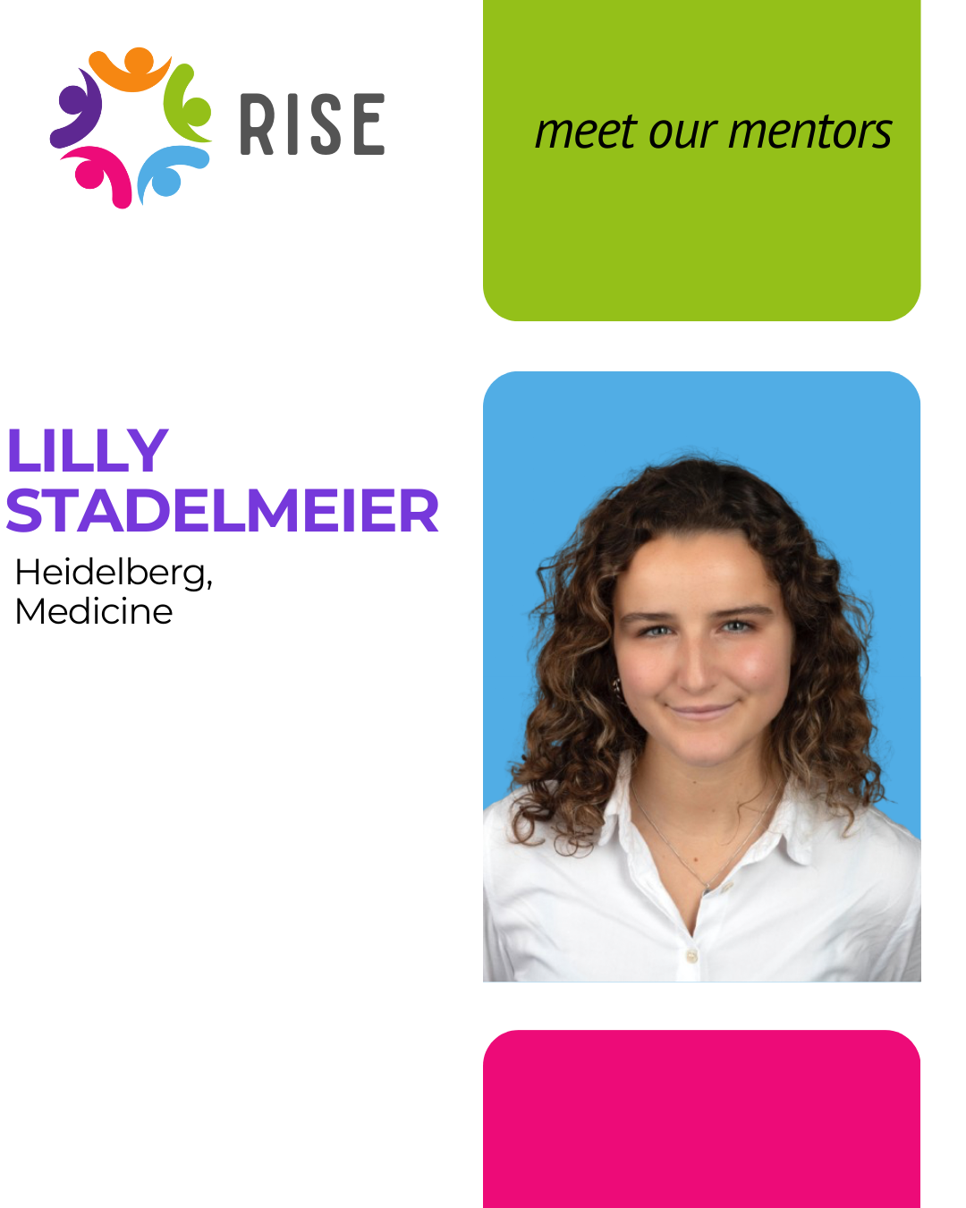 Lilly mentor profile card