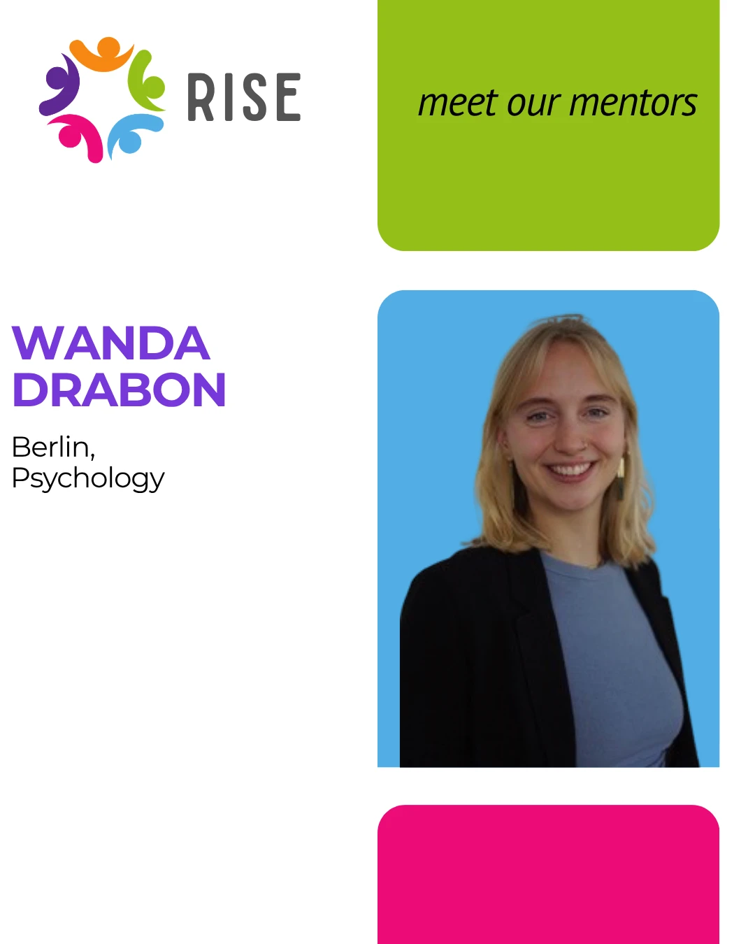 Wanda Drabon mentor profile card